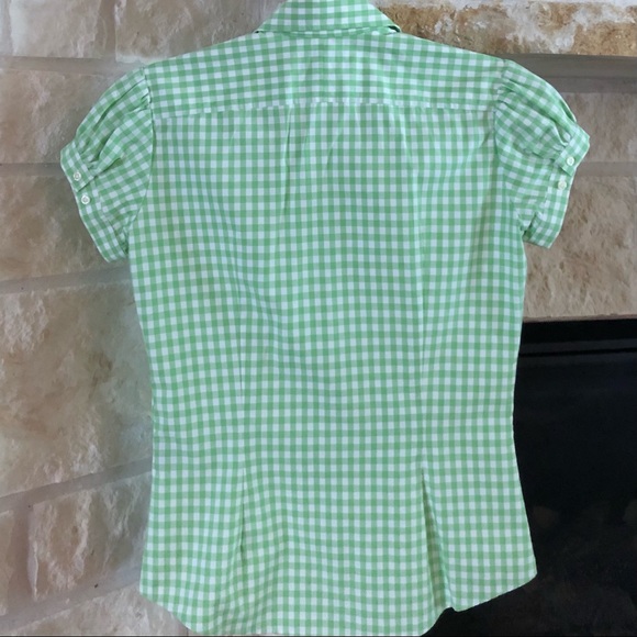 Ralph Lauren Sport Gingham Fitted Button Up - Picture 3 of 3